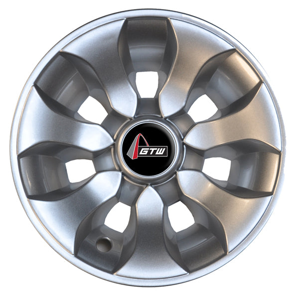 8ù GTW Drifter Silver Wheel Cover (Universal Fit)