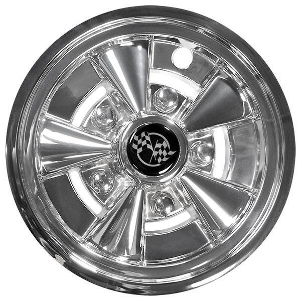 8ù Rally Classic Chrome Wheel Cover (Universal Fit)