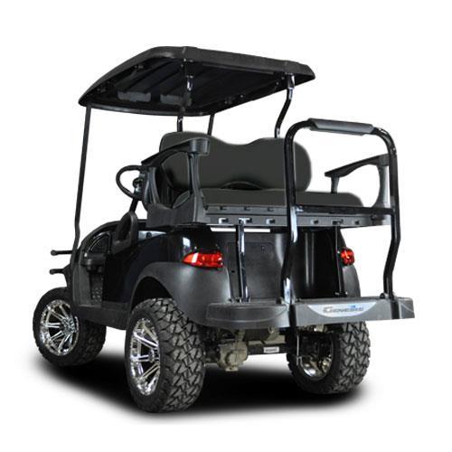 Club Car Precedent MadJax Genesis 250 Rear Seat with Deluxe Black Seat Cushions (Years 2004-Up)