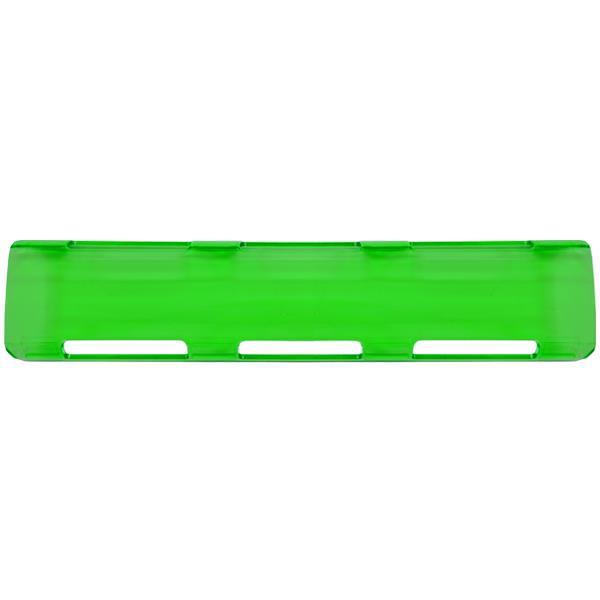 Cubierta para barra de luz LED de una sola fila verde de 11” PN# 02-056
