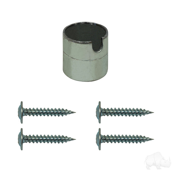 Tablero Deluxe con recorte para radio y parlante, fibra de carbono, Club Car Tempo, Precedent PN# DASH-1067