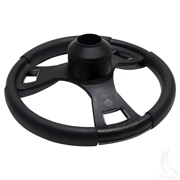 Fontana Steering Wheel, Carbon Fiber, E-Z-Go Hub Redhawk