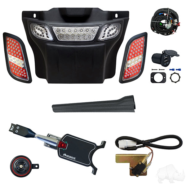 Kit de barra de luces LED para armar su propio modelo EZ-Go RXV 08-15 (estándar, eléctrico) PN# LGT-311LT2B7