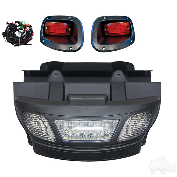 Kit de barra de luces para armar su propio modelo EZ-Go TXT 2014+ (estándar, montaje en pedal) PN# LGT-312LT2B1