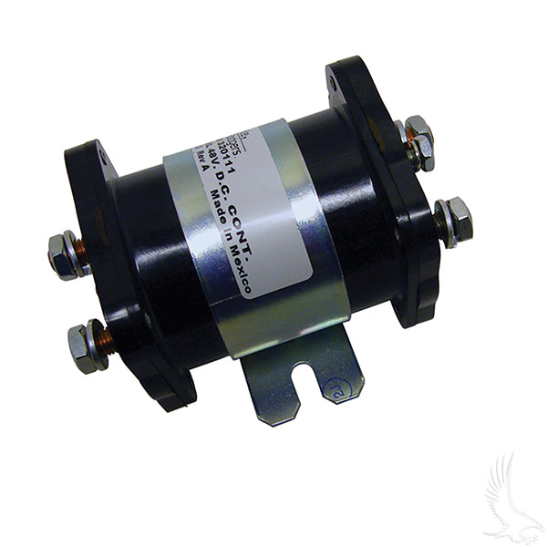 Solenoide, 48 V, 6 terminales, para trabajo pesado, 200 A, PN n.° SOL-1016