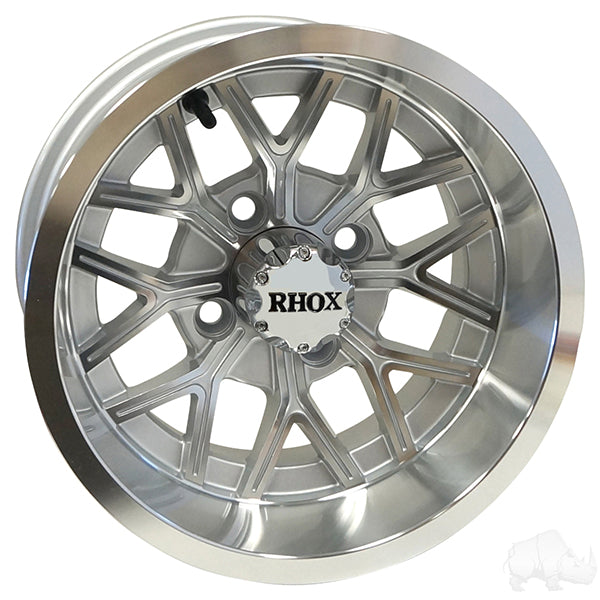 RHOX RX284, plata mecanizada, 12 x 6 ET-10 PN# TIR-RX284-MS