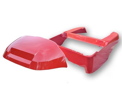 MadJax Red OEM Club Car Precedent Rear Body and Front Cowl (Years 2004-Up)