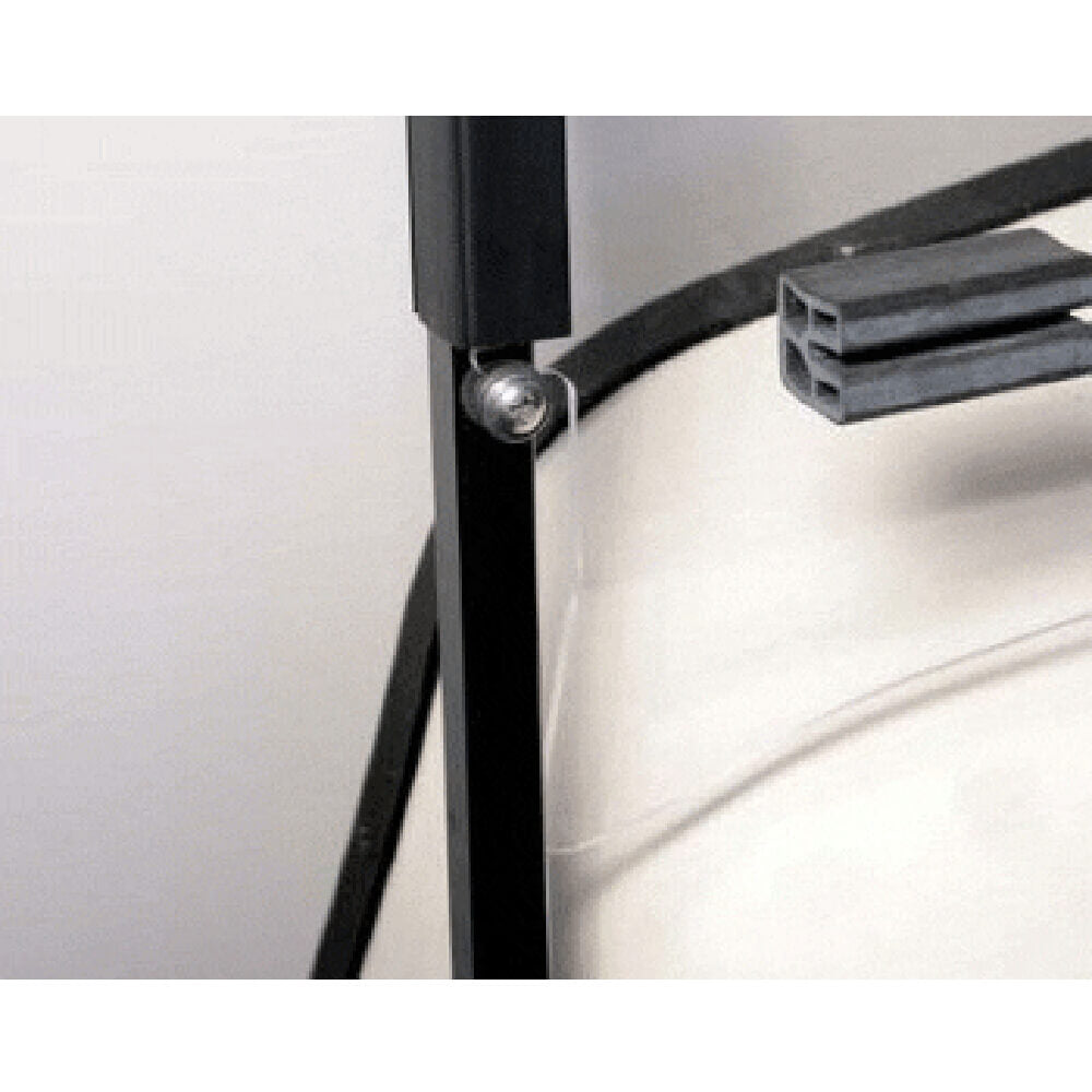 2014-Up EZGO Freedom TXT T48 - Red Dot Clear Bolt-On Folding Windshield