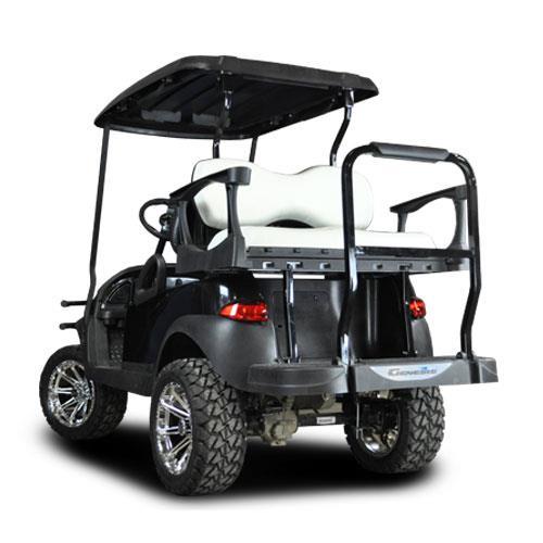 Club Car Precedent MadJax Genesis 250 Rear Seat with Deluxe White Seat Cushions (Years 2004-Up)