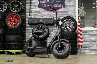 E-Rider Electric Personal Transportation Scooter Matte Black PN#
