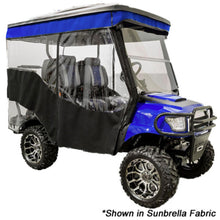 Lakeside Buggies RedDot® 3-Sided Sunbrella Enclosure & Solid Valance for Club Car Precedent Triple Track 84” Top (Years 2004-Up)- 49608 RedDot Enclosures