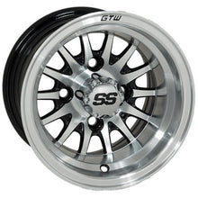 Lakeside Buggies GTW® Medusa 10x7 Machined & Black Wheel (3:4 Offset)- 19-154 GTW Wheels