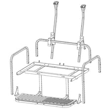 Lakeside Buggies GTW® MACH3 Aluminum (Frame Only) Rear Seat Precedent-Tempo-Onward- 01-186 GTW Seat kits