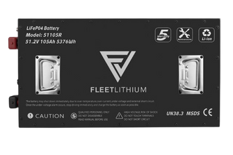 51 Volt 105 AH Relay Fleet Lithium Bundle Fleet Lithium Battery Bundles undefined