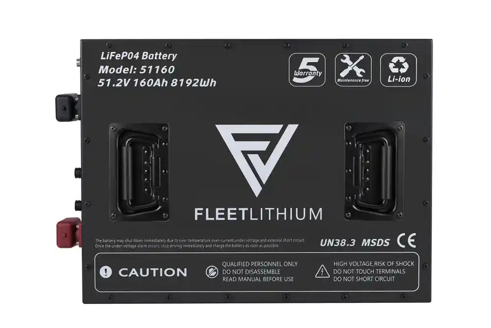 Display Case - 51 Volt 160 AH Fleet Lithium (NON FUNCTIONAL) Fleet Lithium Promo undefined