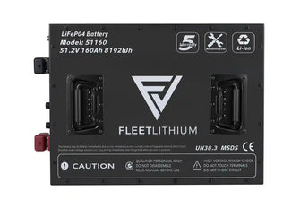 Display Case - 51 Volt 160 AH Fleet Lithium (NON FUNCTIONAL) Fleet Lithium Promo undefined