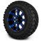 Lakeside Buggies MODZ 12" Tempest Blue and Black Wheels & Off-Road Tires Combo- G1-5203-MBB OFF-ROAD OPTION Modz Tire & Wheel Combos
