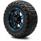 Lakeside Buggies MODZ 12" Aftershock Blue and Black Wheels & Off-Road Tires Combo- G1-5210-MBB OFF-ROAD OPTION Modz Tire & Wheel Combos