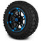 Lakeside Buggies MODZ 12" Aftershock Blue and Black Wheels & Off-Road Tires Combo- G1-5210-MBB OFF-ROAD OPTION Modz Tire & Wheel Combos