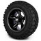 Lakeside Buggies MODZ 12" Godfather Glossy Black Wheels & Off-Road Tires Combo- G1-5218-GB OFF-ROAD OPTION Modz Tire & Wheel Combos