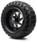 Lakeside Buggies MODZ 14" Fury Glossy Black with Ball Mill Wheels & Off-Road Tires Combo- G1-5414-BB OFF-ROAD OPTION Modz Tire & Wheel Combos