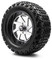 Lakeside Buggies MODZ 14" Fury Machined Black Wheels & Off-Road Tires Combo- G1-5414-MB OFF-ROAD OPTION Modz Tire & Wheel Combos