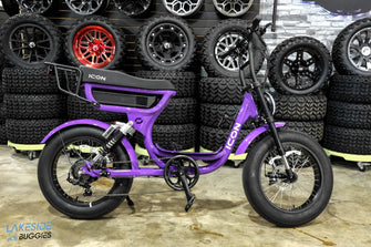 2023 Icon EV Electric Bicycle Purple PN# 165322320000646 -  ICON at LakesideBuggies.com