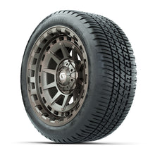 GTW Barricade Satin Bronze 14 in Wheels with 205/30-14 Fusion Street Tires  Full Set