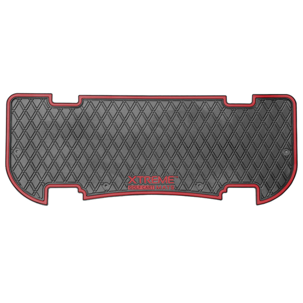 Xtreme Floor Mats for MadJax Genesis 250/300 Rear Seat Kits  Black/Cherry Red Metallic