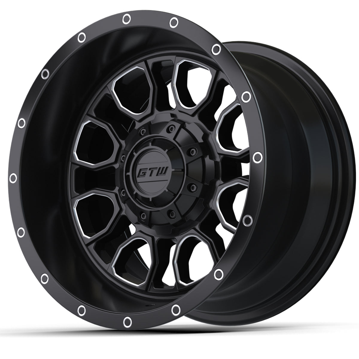 12ù GTW Volt Black & Machined Wheel