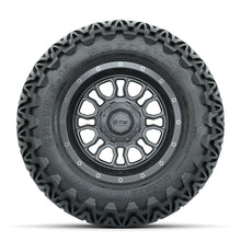 GTW Volt Gunmetal/Machined 12 in Wheels with 23x10.5-12 Predator All Terrain Tires  Full Set