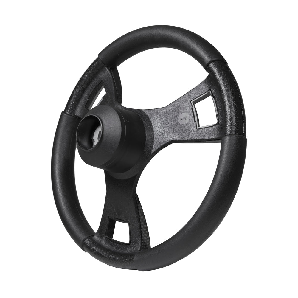 Gussi Italia Model 13 Black/Carbon Fiber Steering Wheel For Yamaha G16-Drive2