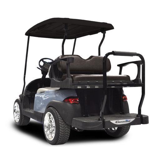 Club Car Precedent MadJax Genesis 250 Rear Seat with Standard Black Seat Cushions (Years 2004-Up)