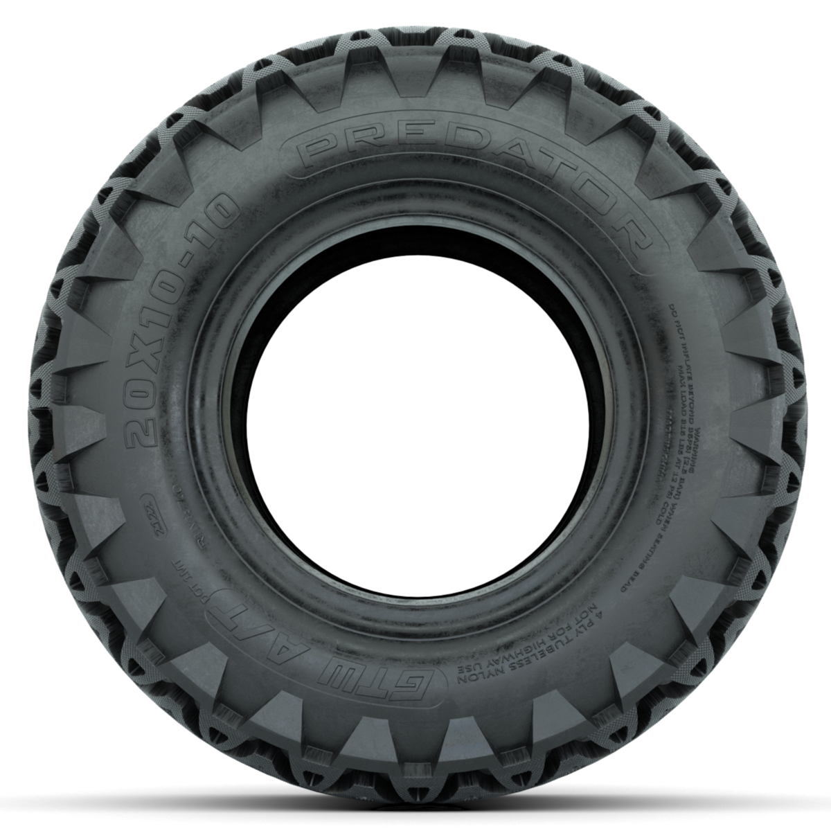 20x10-10 GTW Predator A/T Tire