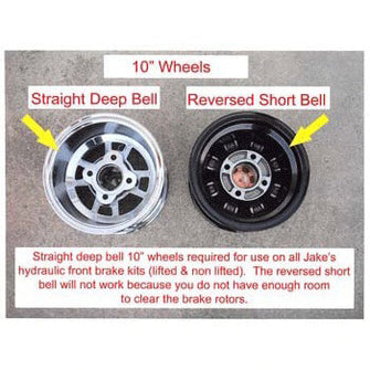 2008.5-Up Club Car Precedent - Jakes Front Disk Brake Kit with Long Travel