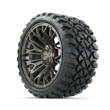 Set of (4) 15 in GTW Stellar Matte Bronze Wheels with 23x10-R15 Nomad All-Terrain Tires
