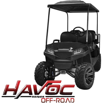 Kit de carenado delantero todoterreno Yamaha G29/Drive HAVOC en negro (años 2007-2016) -