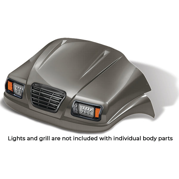Carenado delantero DoubleTake Phantom, Club Car Precedent 04+, grafito 