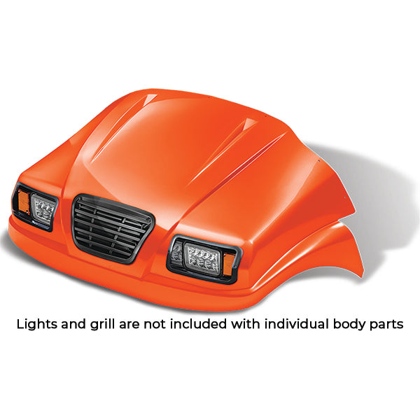 Carenado delantero DoubleTake Phantom, Club Car Precedent 04+, color naranja