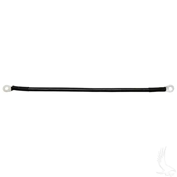 Battery Cable, 14" 4 gauge black Redhawk 