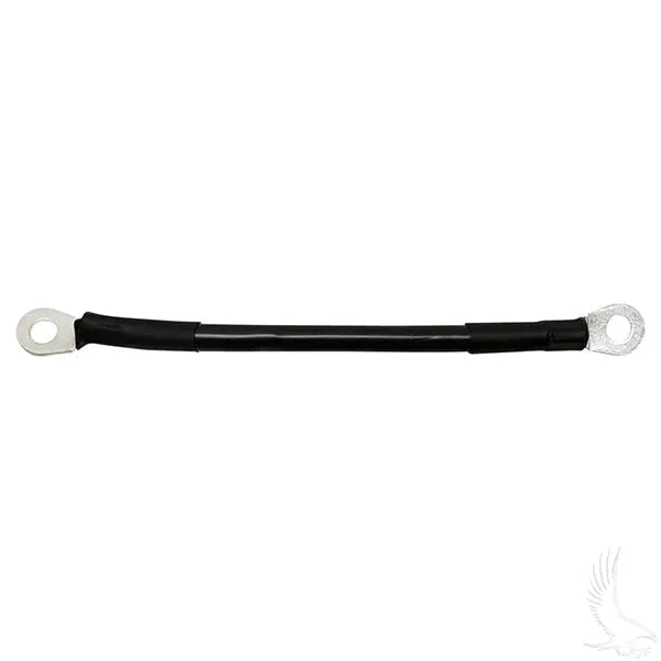 Battery Cable, 7" 4 gauge black Redhawk 
