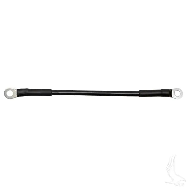 Battery Cable, 9" 6 gauge black Redhawk 