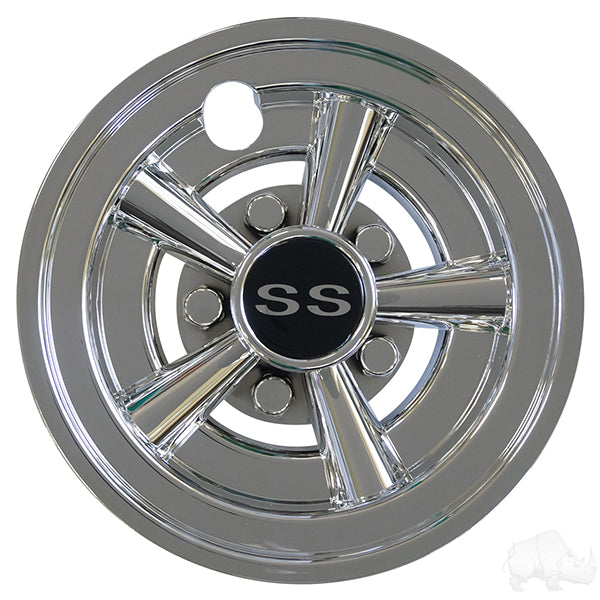 Wheel Cover, 8" SS Chrome