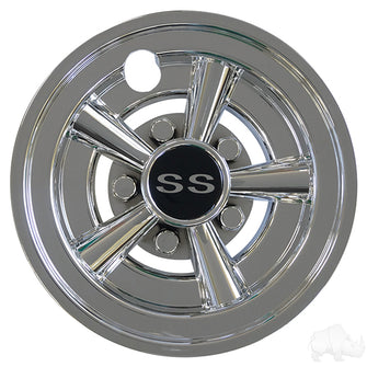 Wheel Cover, 8" SS Chrome