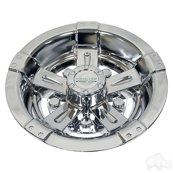 Wheel Cover, 10" Vegas Chrome