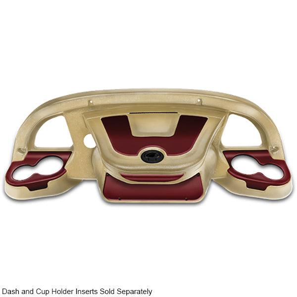Moldura central del tablero DoubleTake Sentry, universal, burdeos, PN# DASH-DT0100-BY