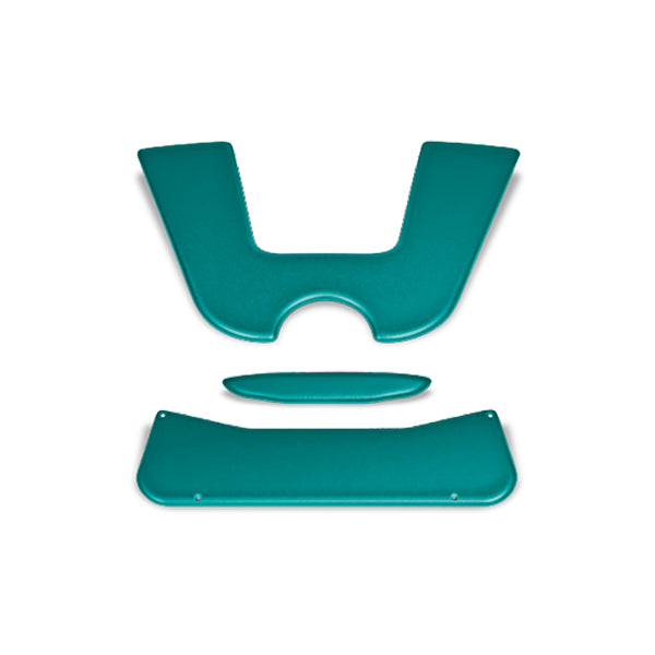 Moldura central del tablero DoubleTake Sentry, universal, color verde azulado, PN# DASH-DT0100-TL