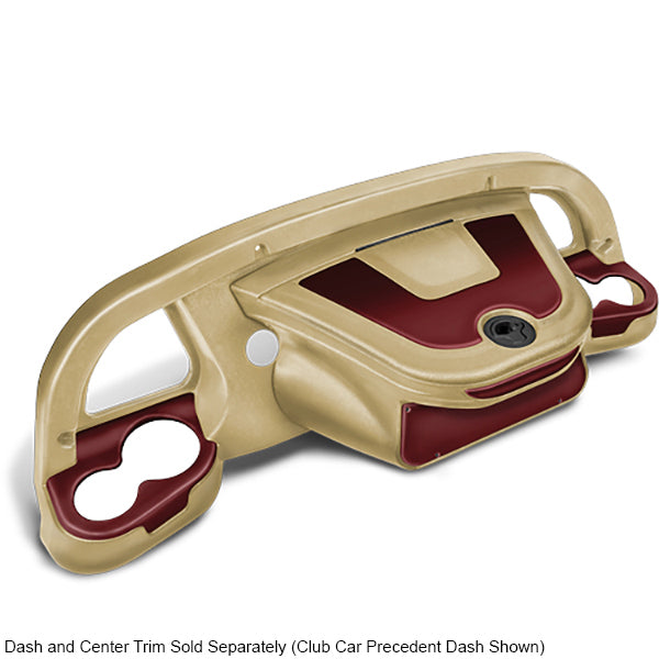 DoubleTake Sentry Dash Cup Holder Trim Set of 2, E-Z-Go TXT 96+, Burgundy