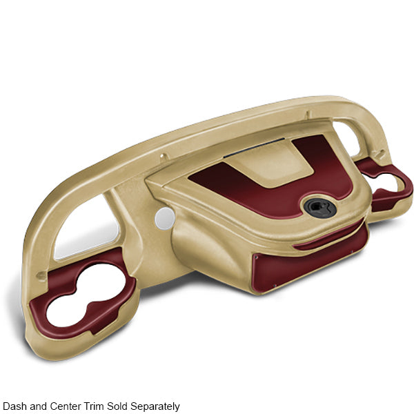 Juego de 2 portavasos para tablero DoubleTake Sentry, Club Car Precedent 04+, color burdeos, PN# DASH-DT0123-BY
