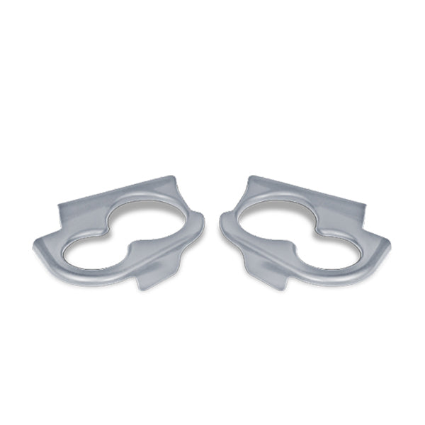 DoubleTake Sentry Dash Cup Holder Trim Set of 2, Club Car Precedent 04+, Silver